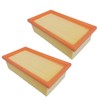 2X Flat Pleated Filter, Main Filter Element Compatible with Festo/Festool