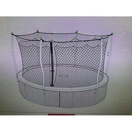 Trampoline Bottom Net for 14ft-OEM Equipment