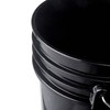 5 Gallon Black Pail with Easy Peel Lid