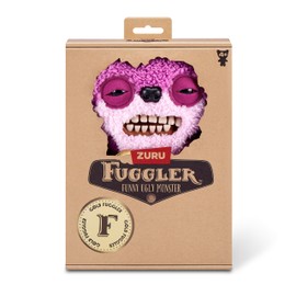 Fuggler Gold Fuggs by ZURU Funny Ugly Monster, Plush, Collectible, Toy (Teddy Bear Nightmare - Heart)