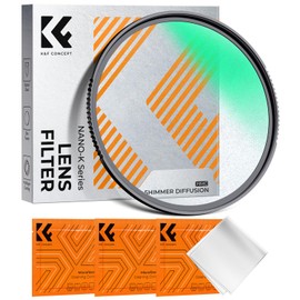 K&F Concept 82 mm Shimmer Diffusion Filter for Portrait Photography