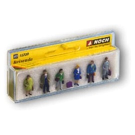 Noch 15220 Travelers 6/ H0 Scale Figures