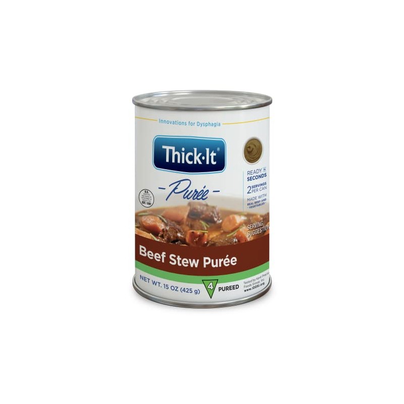 Thick-It Pureed Beef Stew (IDDSI), Made with Real Beef &