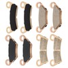 Mabutingti Front and Rear Brake Pads Sintered for Polaris RZR
