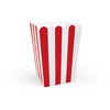 Mellilu Popcorn Bag Pirate Red Stripes 7 x 7 x