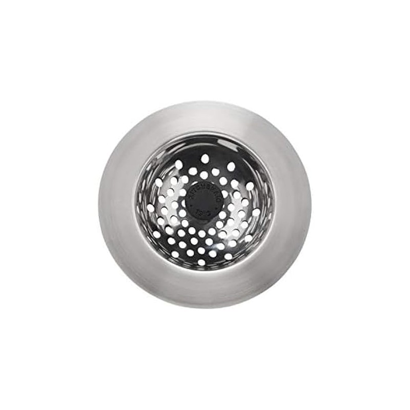 KitchenAid Stainless Steel Sink Strainer, Black