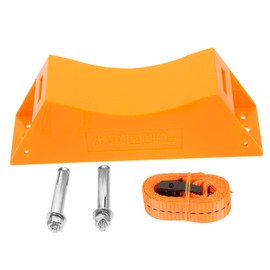 STOBAZA Tank Holder Bracket for Gas Cylinders Material Easy Installation with Safety Strap Space Saving Design for Nitrogen Tanks