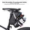 Bike Saddle Bag Waterproof Large Space Polyester PU Bike Under