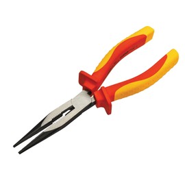 Faithfull FAIPLVDELN8 200 mm VDE Long Nose Pliers