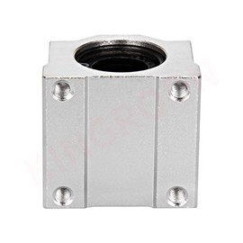 SCS20UU Linear Motion Aluminum Alloy Block Bearing for 3D Printer Ball Bearing Sliding Unit