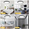 2 Pack 16 Inch LED Flush Mount Ceiling Light: 32W