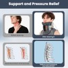 Dispositivo de tracción cervical para el alivio del dolor cervical