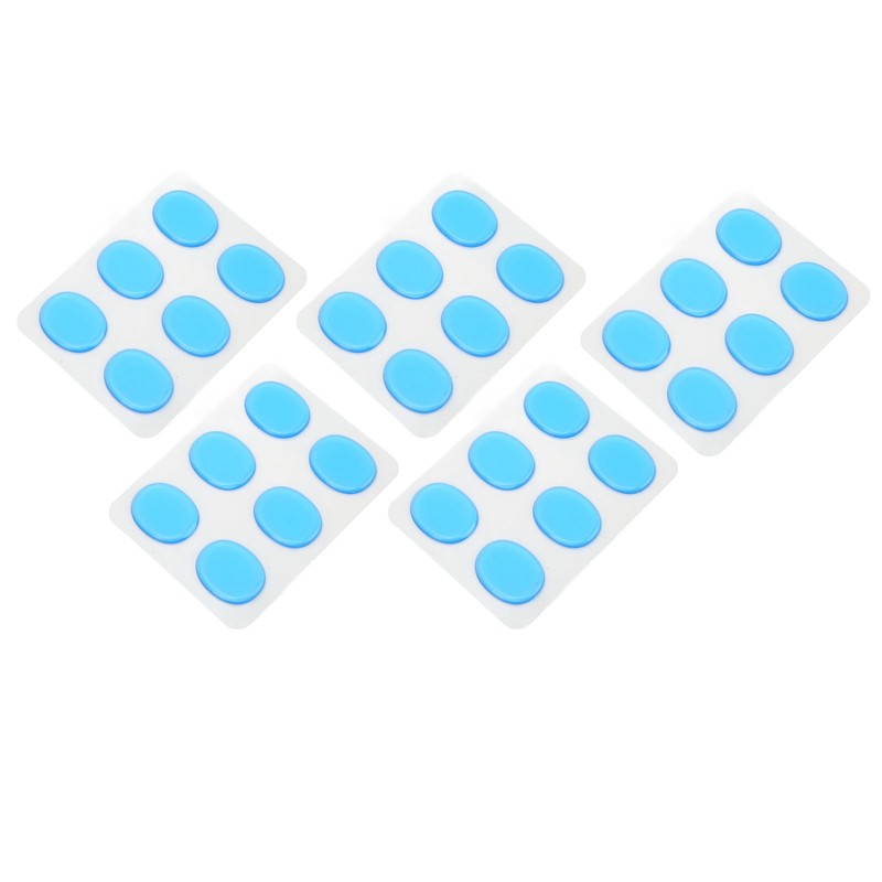 30Pcs Drum Dampeners Gel Pads Silicone Drum Silencers Sound Dampening