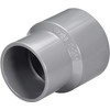 TOP-VIGOR 2pcs PVC DWV Reducer Coupling Schedule 40 Grey 32mm