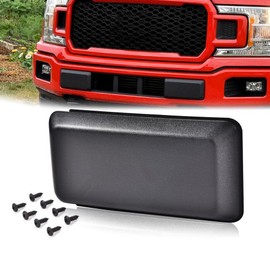 PIT66 Front Bumper End Cover Compatible with 2018-2021 Ford F150 Left Driver Side Bumper Guards Inserts Pads End Caps Cover JL3Z17E811AB