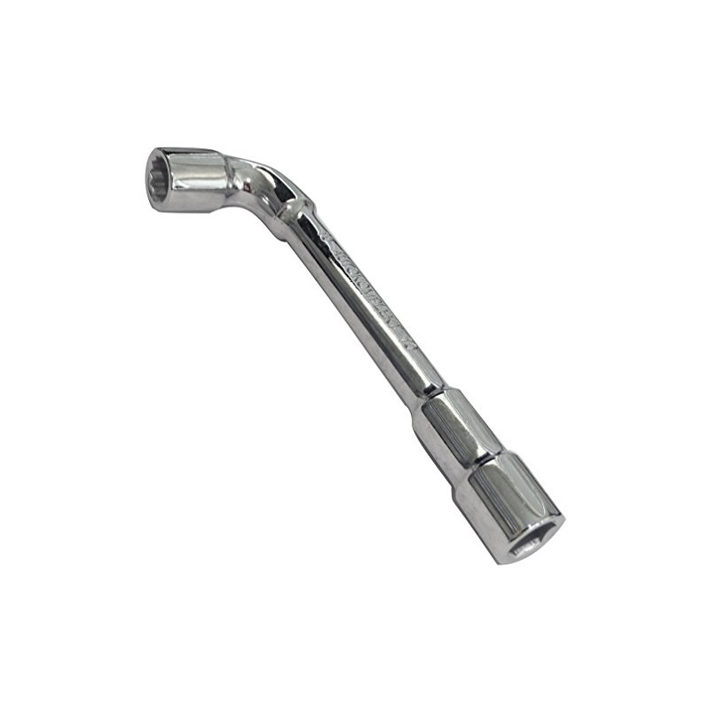 Aerzetix: 10mm, Dual End , Angled, HEX and 12-Sides Socket