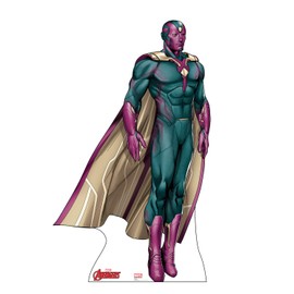 Cardboard People Vision Life Size Cardboard Cutout Standup - Marvel's Avengers Animated