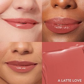 LAURA GELLER NEW YORK Jelly Balm - Bálsamo labial tintado hidratante - A Latte Love - Vitamina E hidratante - Acabado semibrillante