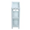 Bathroom Floor Storage Shelf Bathroom Storage Open Shelf Unit Freestanding
