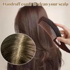 Dandruff Comb, Hollow Energy Massage Comb Removes Dandruff and Dirt