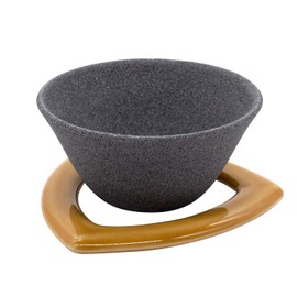 Cofil Cofil Standard Ceramic Coffee Filter Dripper with Dedicated Base, Brown 1390400203