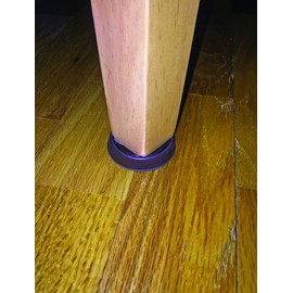 Shepherd Hardware 9075 1-1/2-Inch Round Rubber Furniture Cups, 4-Pack
