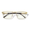 MERRY'S Men's Blue Light Blocking Glasses Computer Reading Glasses for