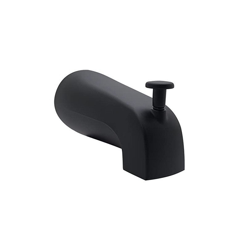 Westbrass A531D-1F-62 5-1/4" Reach Wall Mount Tub Spout with Front