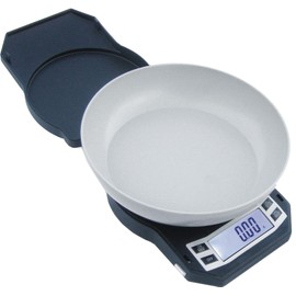 American Weigh Scales Precision Digital Kitchen Weight Scale, Food Measuring Scale, Backlit LCD Screen 500g x 0.01g (Black), LB-501