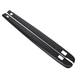 YUOQDKE 5'8" Bed Rail Caps Cover for Chevy for Silverado 1500 2007-2013 Crew Cab Extended ABS Plastic Left Right Rear Black Textured 72-41114 FLASH000506