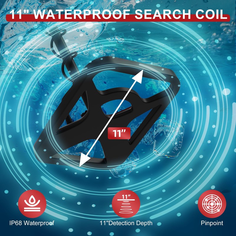 Metal Detector for Adults, High Accuracy Metal Detector with 5