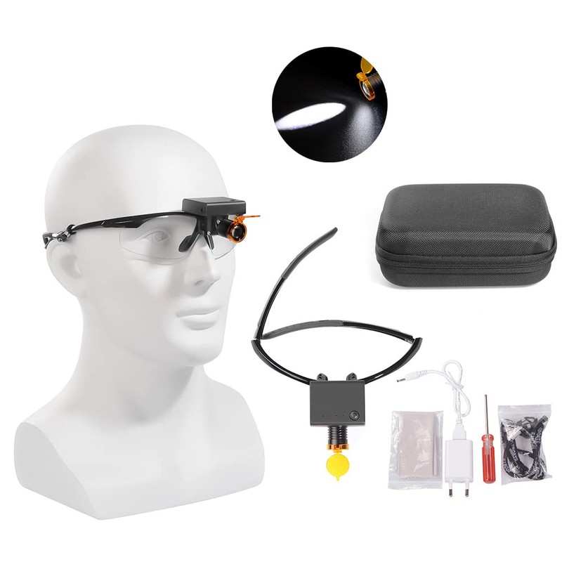 BONEW Global-Dental Head Lamp Optical Filter Include Normal Glasses in