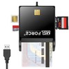 Reliable Japanese Company MSL FORCE 4-in-1 IC Card Reader Compatible
