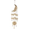 Deco 79 41425 Eclectic Moon, Stars Sun Windchime, 1" W