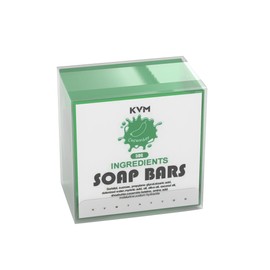 KVM Tattoo Nursing Soap Bars - 3 Scents (Mint, Grape, Cucumber), 50g Each, Gentle & Nourishing for Tattoo Aftercare & Skin Cleansing（Green）