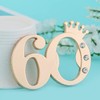 24 pcs 60th Birthday Party Favors Bottle Opener-Black and Gold