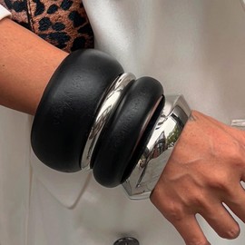 72ore Chunky Bangle Bracelets Chunky Cuff Bracelet for Women Acrylic Resin Bangles Statement Jewelry