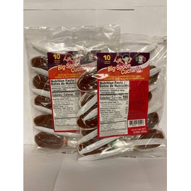 MDM BIG SPOON CUCHARON SPICY SOFT CANDY 2 BAGS 21OZ