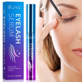 Eyelash Growth Serum, 5ML Professional Lash Eyelash & Eyebrow Enhancer Serum, Advanced Formula for Longer, Fuller, and Thicker Lashes, Lift Eyelashes Enhancer Rapid Lash Growth,Nourish Damaged Lashes