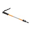 Three Sections Aluminum Alloy Alpenstock Corrosion Resistance Telescopic Trekking PoleGold