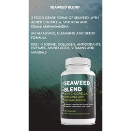 Seaweed Blend with Chlorella, Spirulina and Ashwagandha