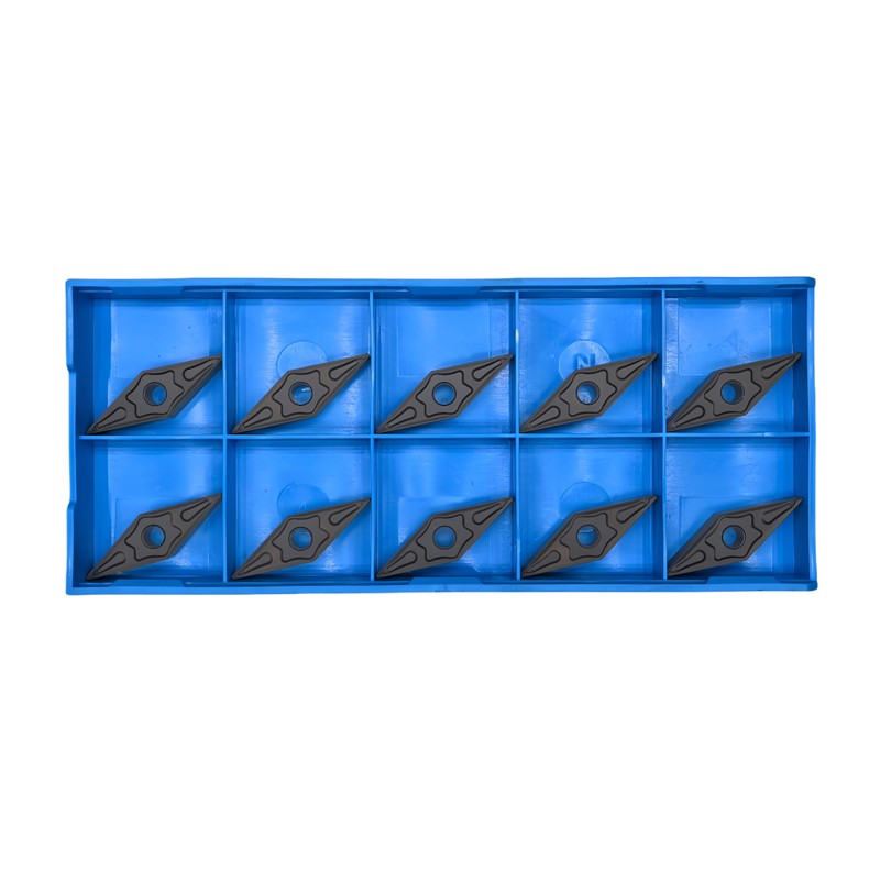 FomaSP VNMG331/VNMG160404-FPM CNC Carbide Turning Inserts for Semi-Finishing Steel Cutting,10
