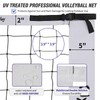 Professional Volleyball Net Set for Backyard Beach,Outdoor Height Adjustable Volleyball