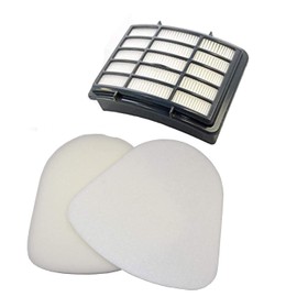 HQRP Filter Kit (HEPA + Foam and Felt) compatible with Shark Navigator NV350 NV360 NV361 NV360_26 NV370 NV380 NV391 UV440 UV490 UV500 UV540 UV550 UV541 series Lift-Away Deluxe Upright Vacuum Cleaner