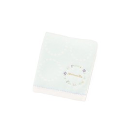 Afternoon Tea Living JA88 Face Towel, Small Flower Embroidery Face Towel, Blue