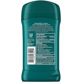 Degree Antiperspirant Dry Protection, Twin Pack, Cool Rush, 2.7 oz (Pack of 2)