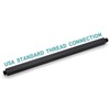 BESTILL 20 Inch Matte Black Ceiling Mount Shower Arm and