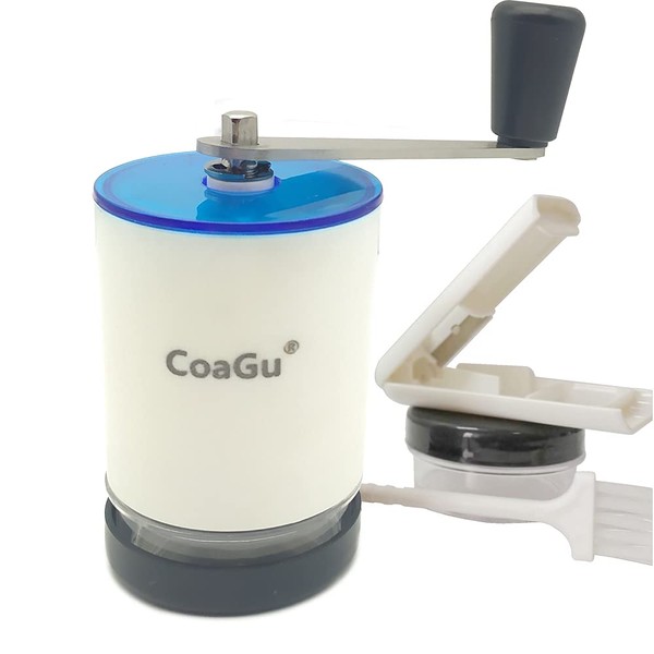 CoaGu 3 Pack Pill Crusher Pulverizer Grinder with Extra Pill Boxes and Cutter Save More Labour Power to Crush Multiple Tablets to a Pulverized Powder