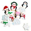 1 Dz. Mini Winter Cookie Set! Christmas Themed Party Favors or Cookie Exchange Gift!