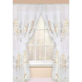 Popular Bath Bloomfield, Window Curtain, Beige